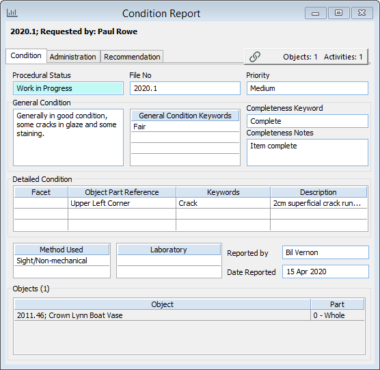 conditionreport