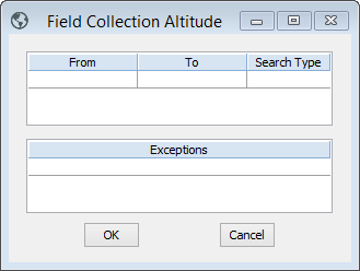 Window Altitude Search Window Altitude Search