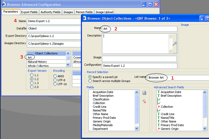 Web Messenger Browser Configuration Record