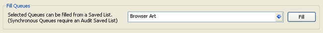Web Messenger Fill Queues