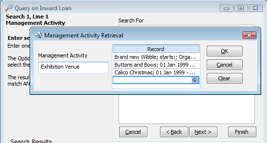 management activities query management activities query