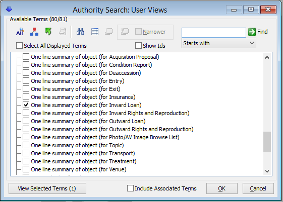 Activities One Line Summary of Object Activities One Line Summary of Object