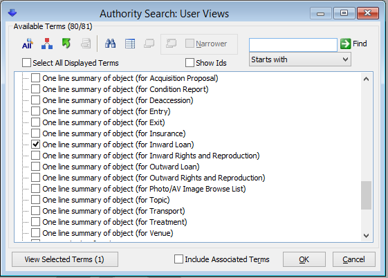 Activities One Line Summary of Object